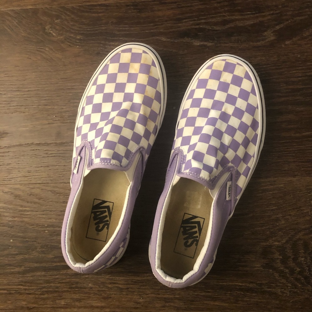 Checkered Vans